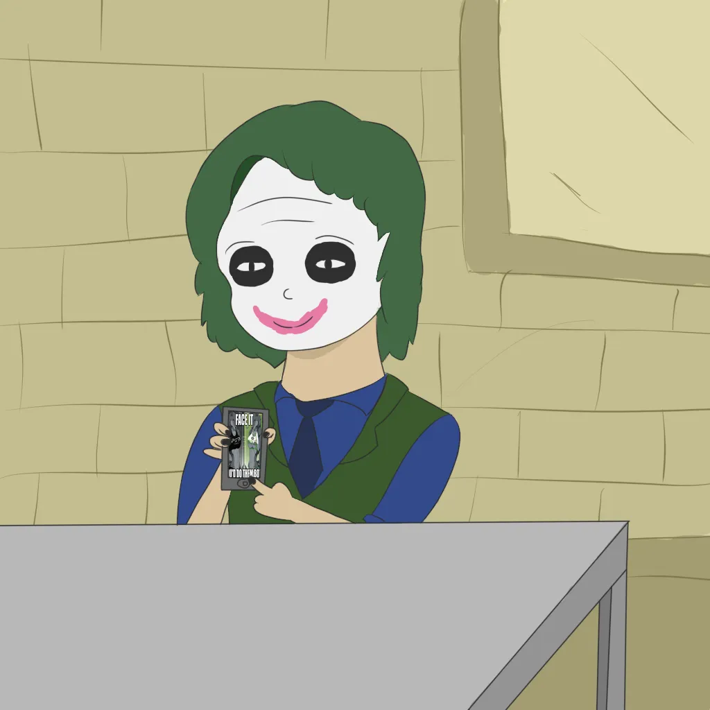 its a meme batman